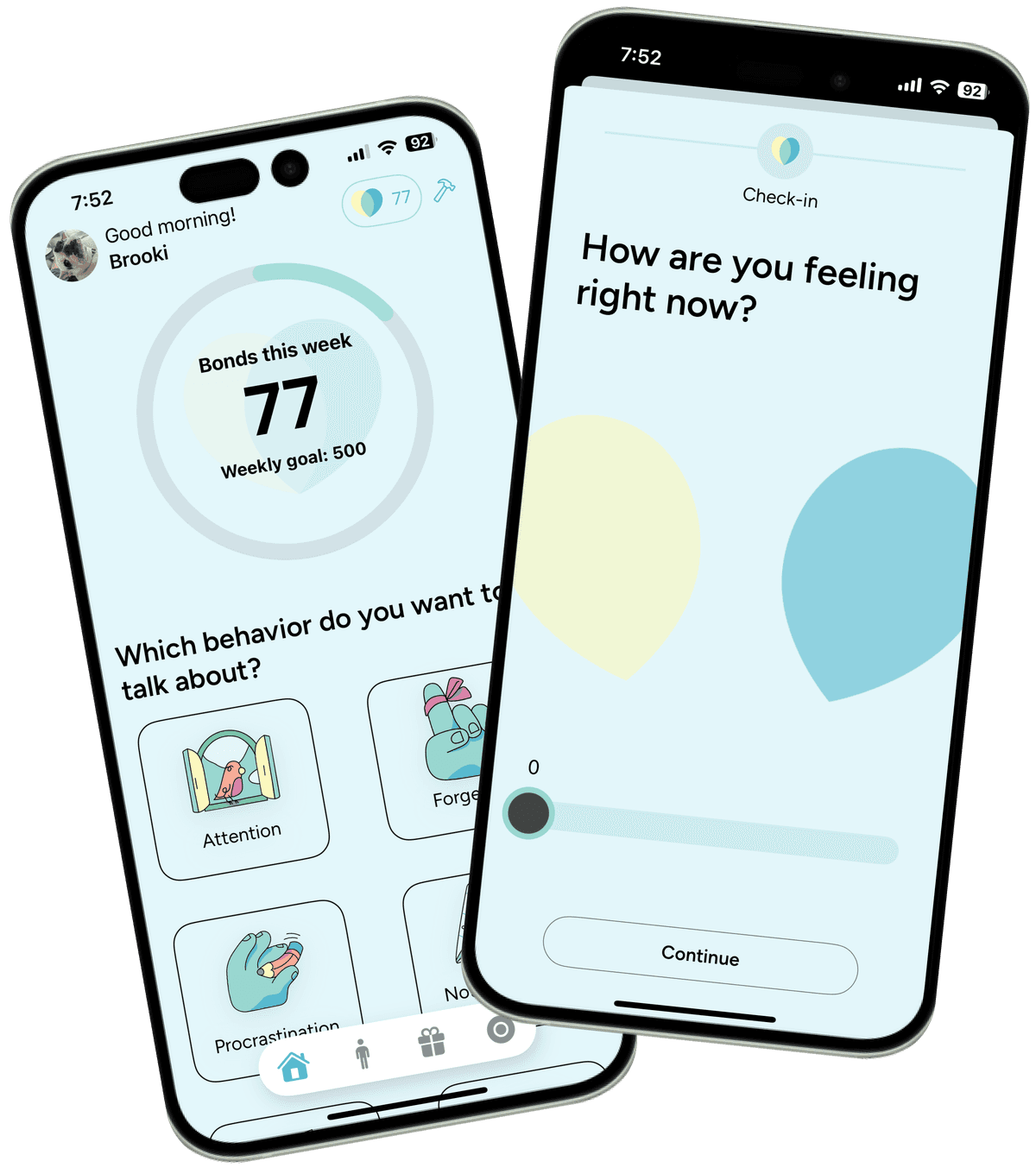 Bonding Health App preview